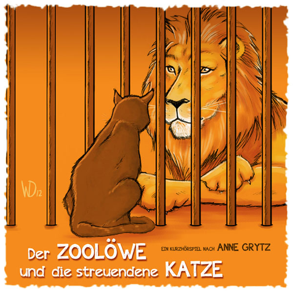 Der Zoolöwe und die streunende Katze